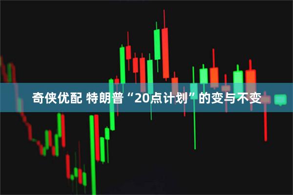 奇侠优配 特朗普“20点计划”的变与不变