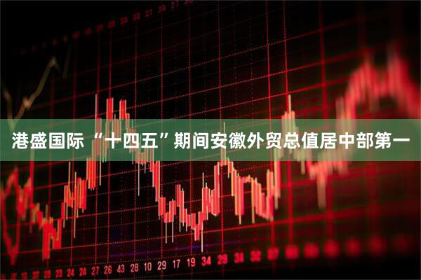 港盛国际 “十四五”期间安徽外贸总值居中部第一